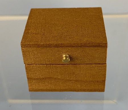 Wooden Box with Tray mc00251