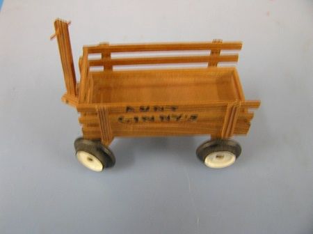 CH22617 Wooden Slat Wagon