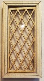 Working Casement Diamond Window al2114