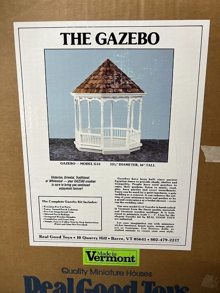 REAL GOOD TOYS The Gazebo Model G12 rgtg12