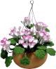 Pink/White Hanging  Flower Arrangement BDa802