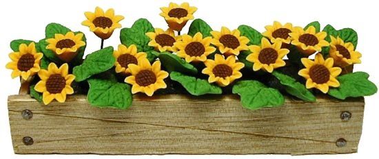 Sunflowers in a Window Box BDaw426
