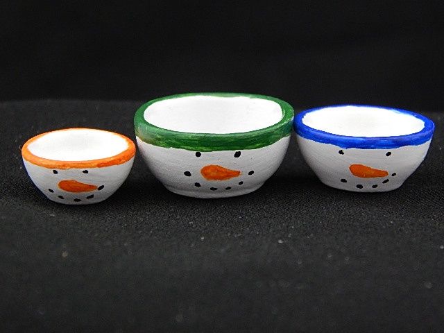 Snowman Bowl Set BDb316