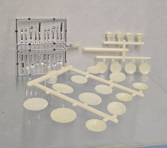 Dishes and Silverw-4 Sets,Cream CB2211CR