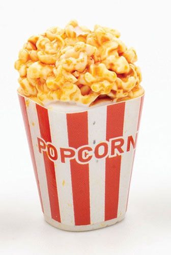 ART331  Popcorn Box, Red and White Stripe