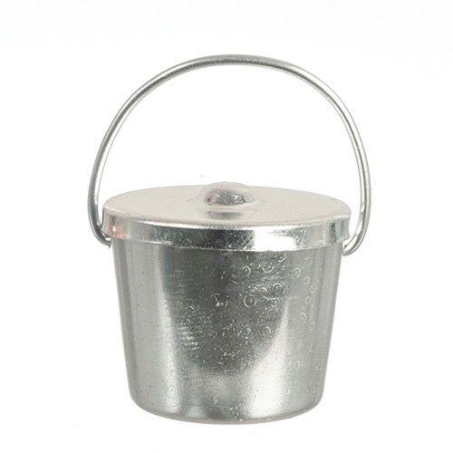 AZB1569 Silver Ice Bucket W/Lid