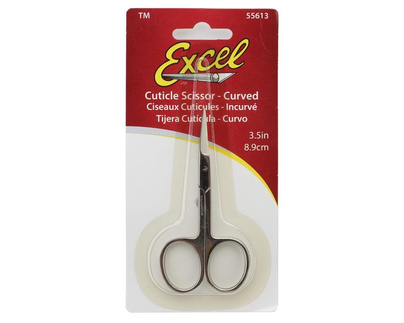 EXL55613 1/2 Inch Curved Stainless Steel Scissors