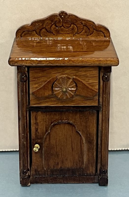 Large Victorian Bedside Table