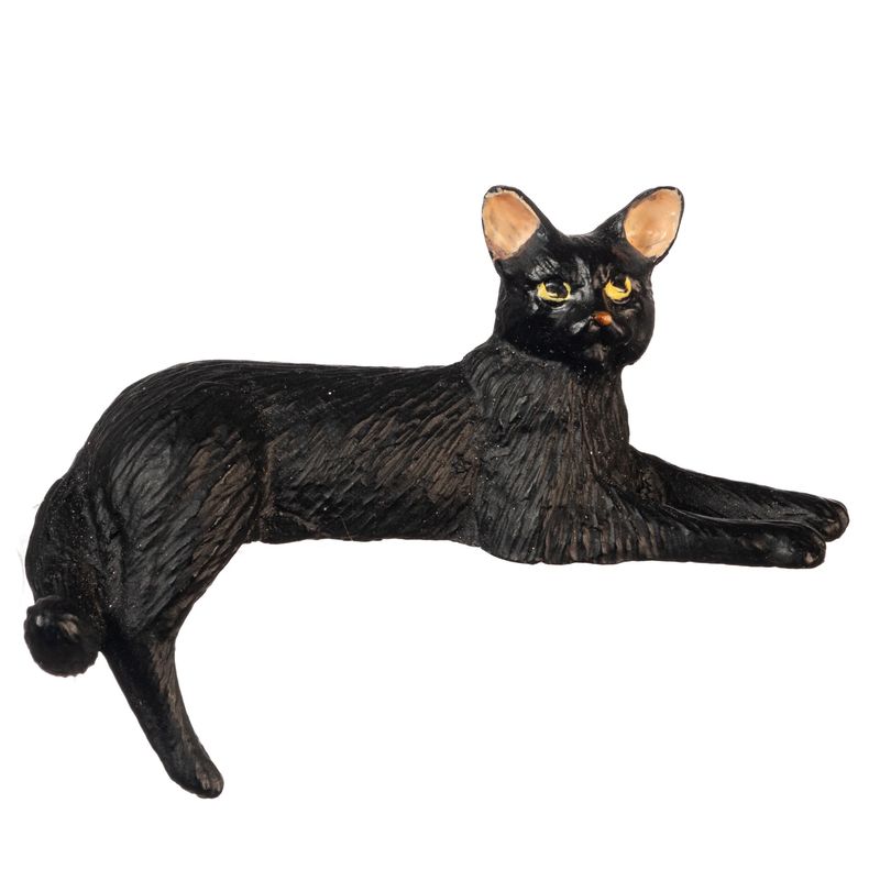 AZE0125 Cat Back Leg Down/Black