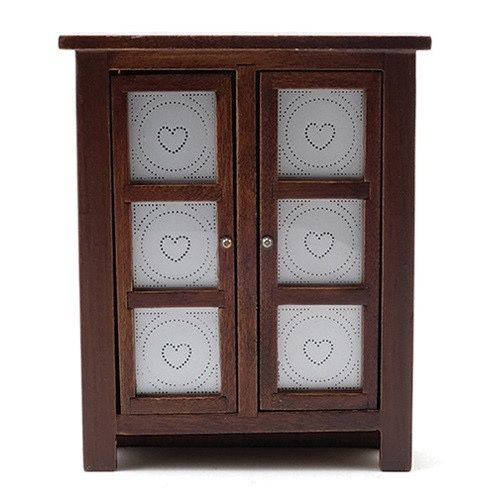 CLA10851 Pie Safe, Walnut
