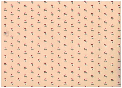 Vintage prepasted wallpaper