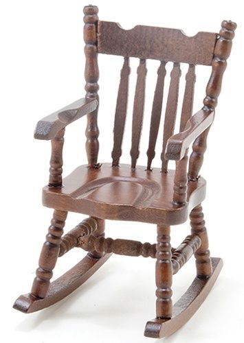 CLA05321 Boston Rocker, Walnut