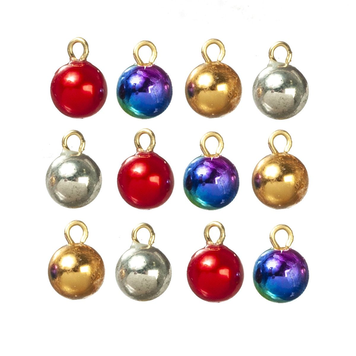 AZB0658 BALL ORNAMENTS/SET/12