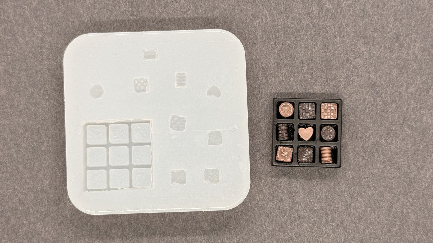 MWE1000 Valentines Chocolate Box Mold