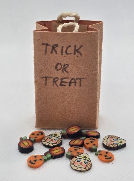 Trick or Treat Bag with Halloween Cookies