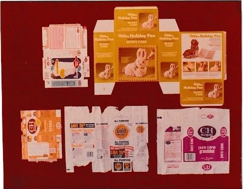 Betty Crocker Cake, Bunny Pan, Flour and 2 Sugar Bags Kit