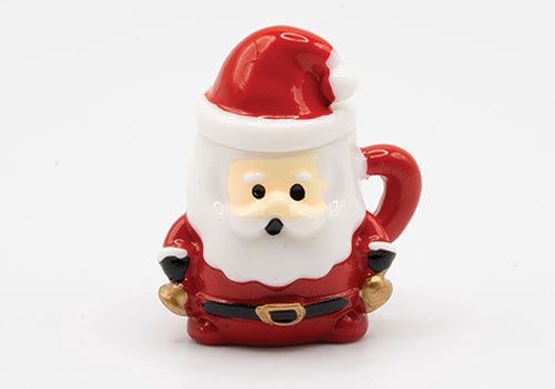 ART324 Santa Mug Cookie Jar with lid, 2 Piece