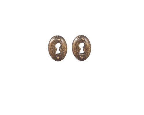 AZS1501 Door Keyhole Plate/Oval/2