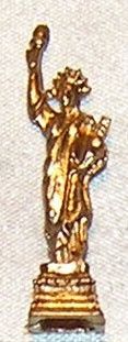 ISL2473 Statue Of Liberty, Brass Color