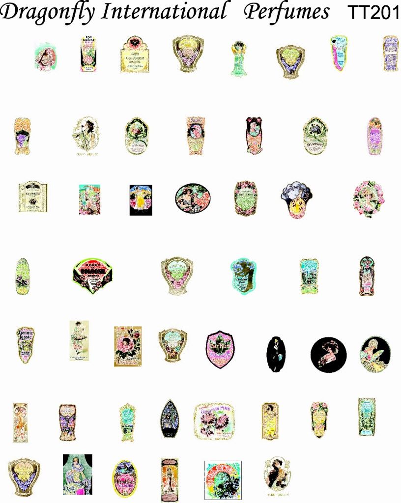 Perfume Bottle Labels