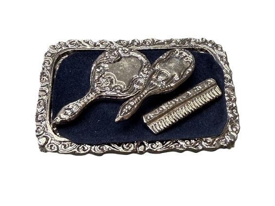 Silver Vanity Set