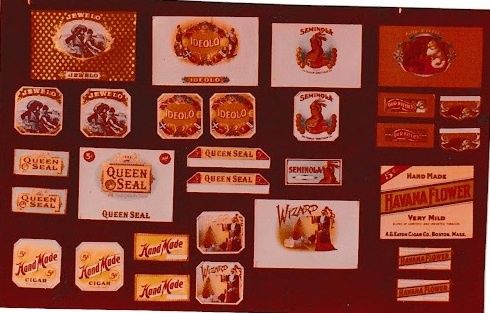 Cigar Box Labels Mini Kit #1