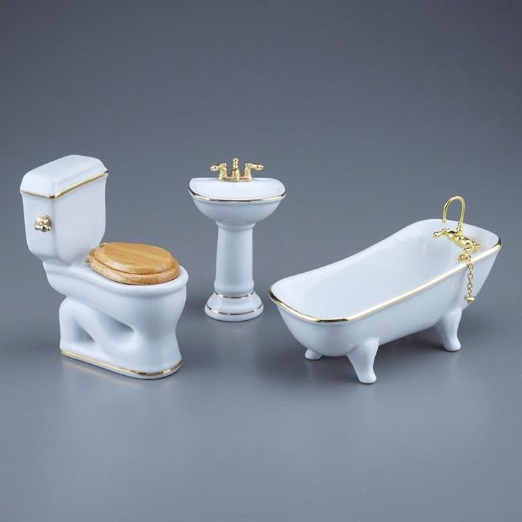 Reutter White Bathroom Set