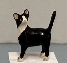 1/24th Black &amp; White Cat