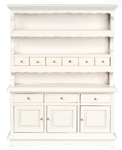 AZT5114 Hutch, White/Cb