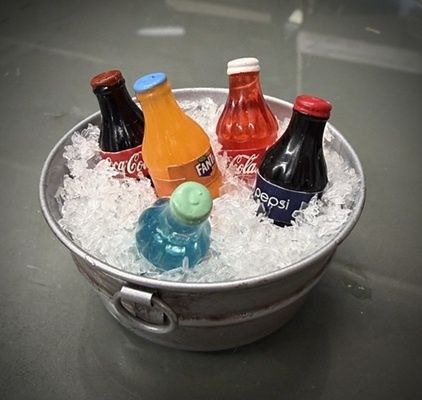 Cold Drinks in Tub