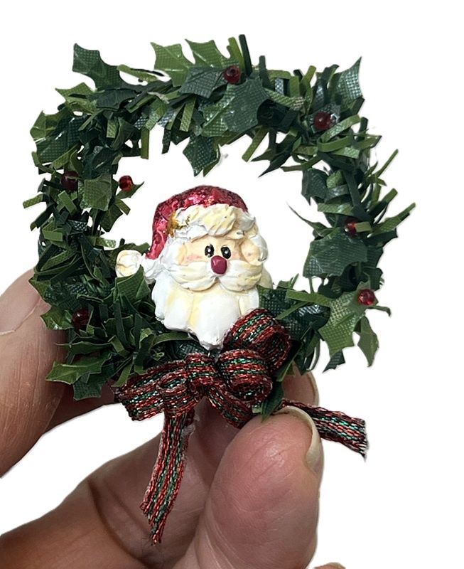 Santa Wreath