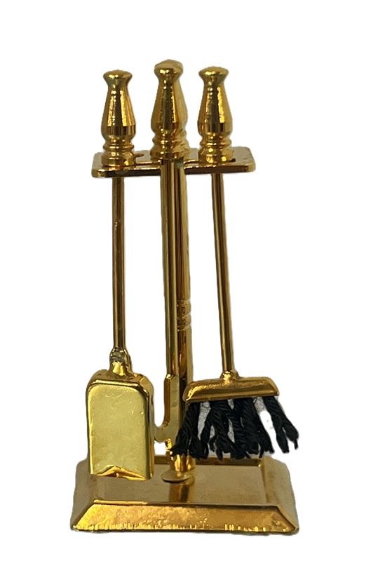 Fireplace tool set