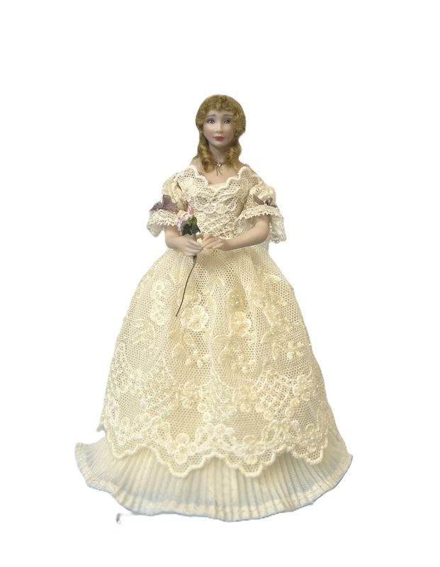 Abby porcelain doll