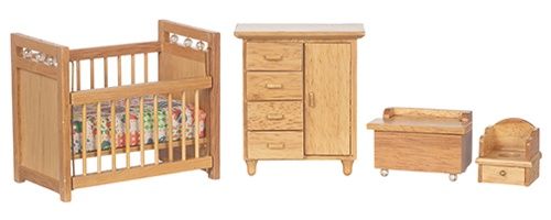 Nursery Set/4/Oak/Cs