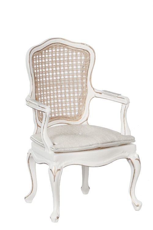 HEPPLEWHITE CHAIR/WHITE