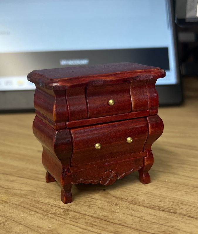 Fancy Victorian Night Stand Mahogany