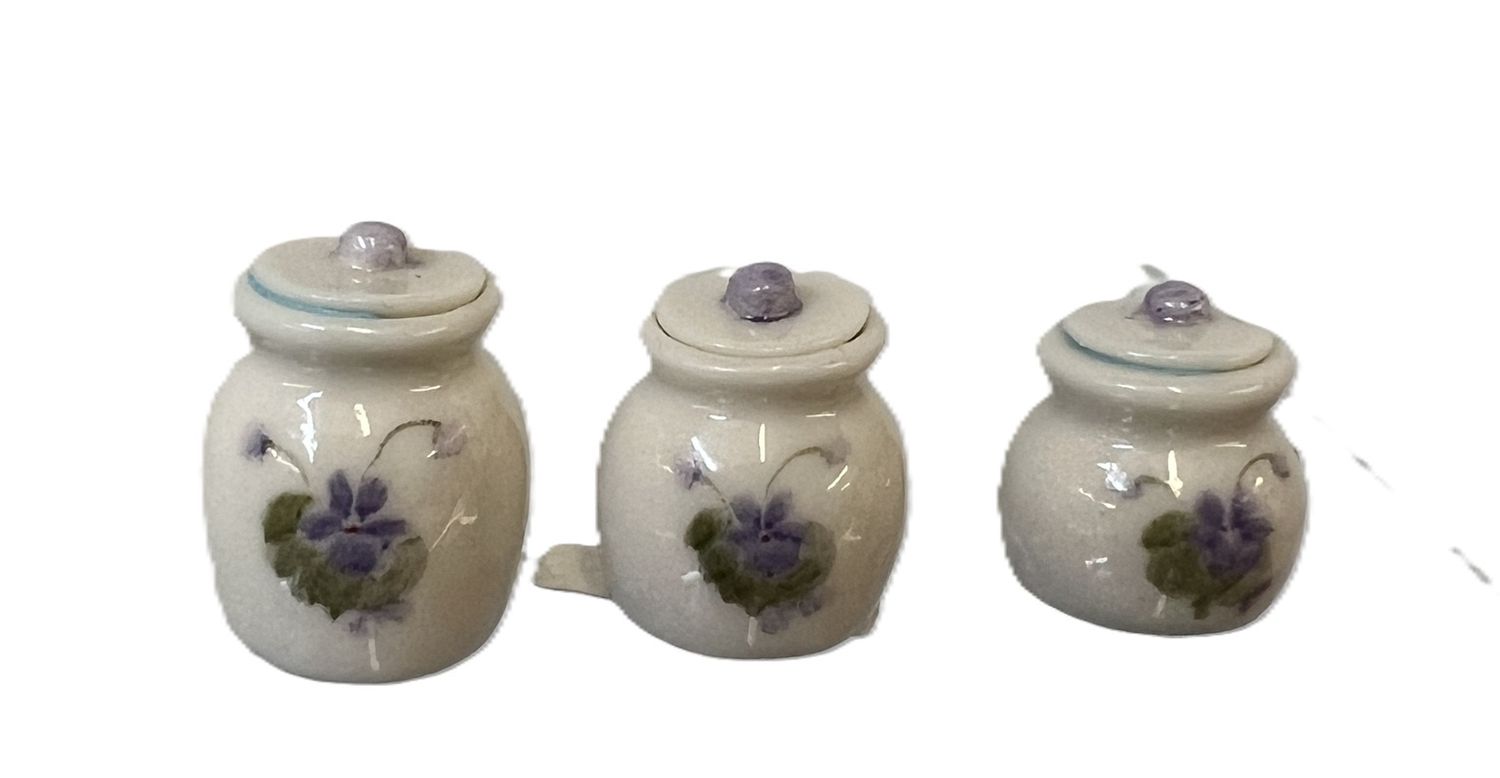 Set of Three Canisters