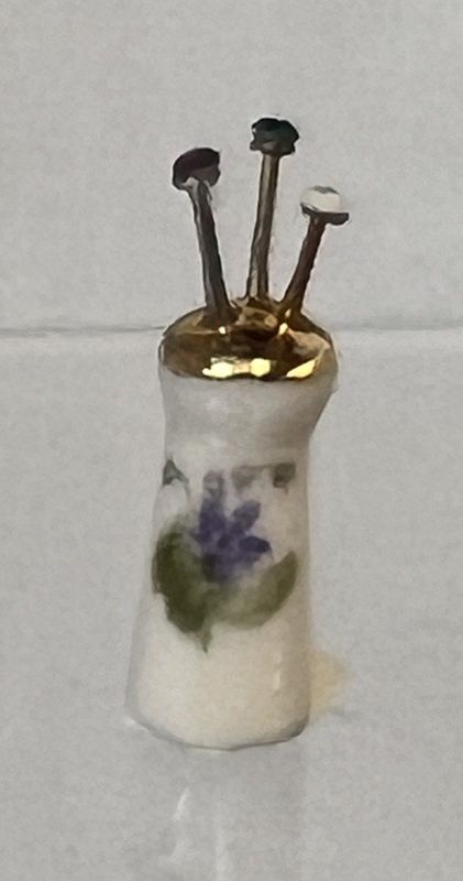 Hatpin Holder with Hatpins