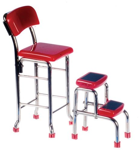 Kitchen Stool w/Steps