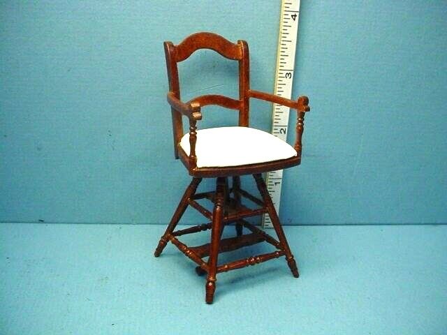 Victorian Child's Barber Chair Mahogany