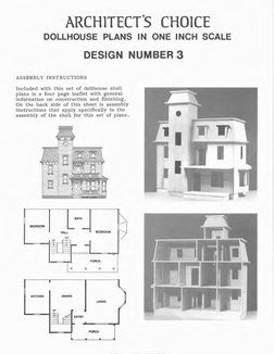 Architect's Choice Dollhouse Plans Number 3