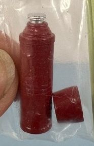 Red Metal Thermos