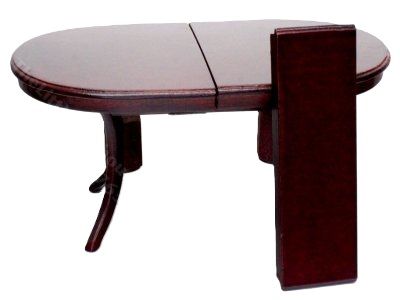Expandable Mahogany Dining Table