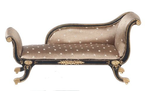 CHAISE LOUNGE/BLACK