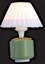 Green Base Lamp