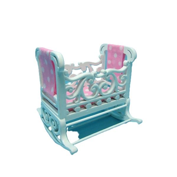 Carved Rocking Crib