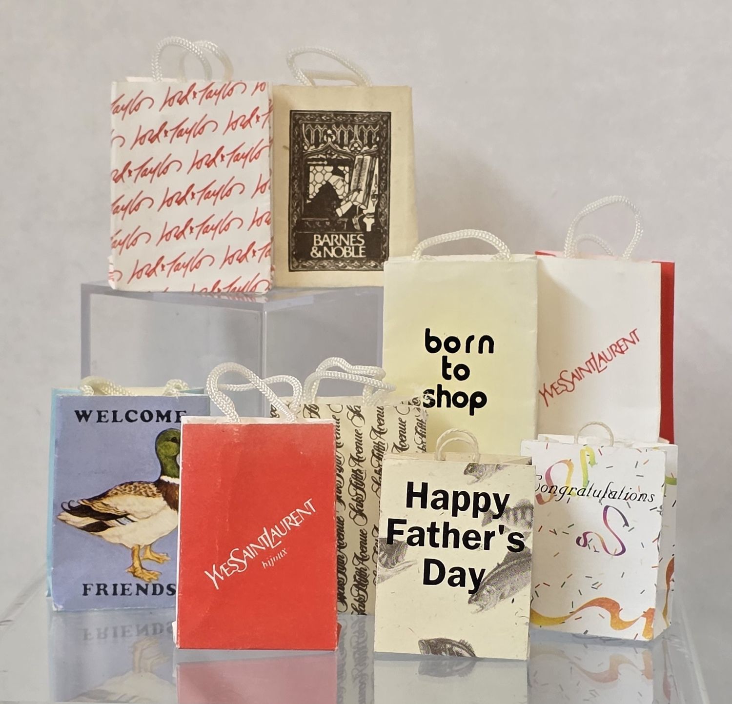 Mini Shopping Bag asst patterns