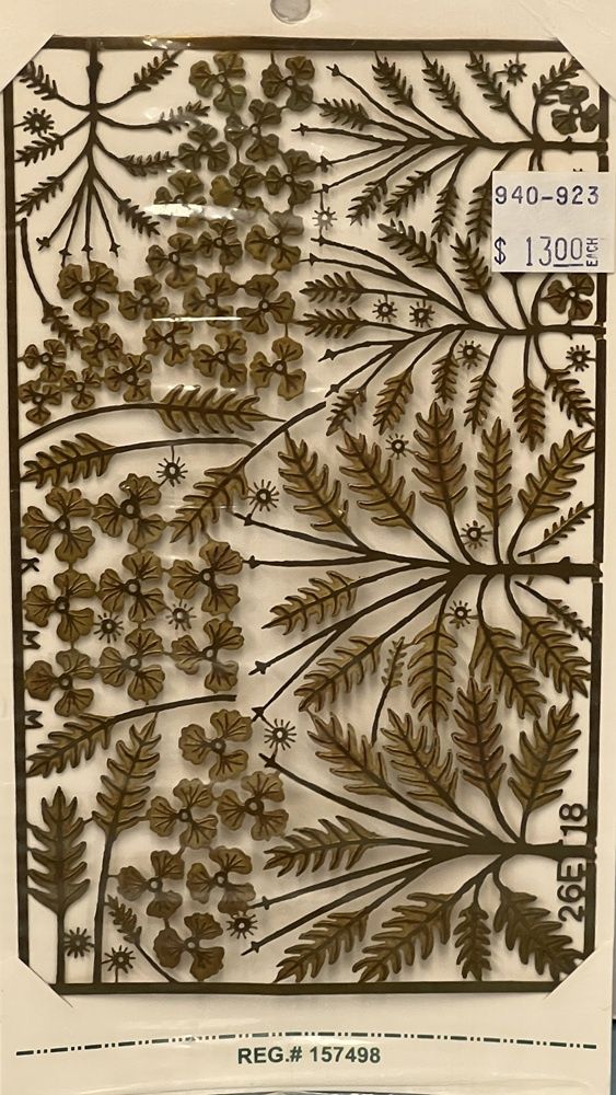 Brass Leaves for Plants