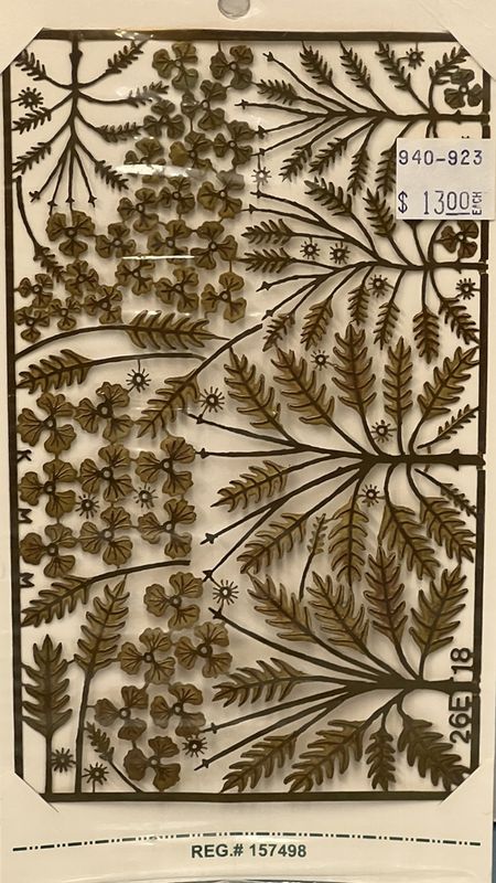 Brass Leaves for Plants
