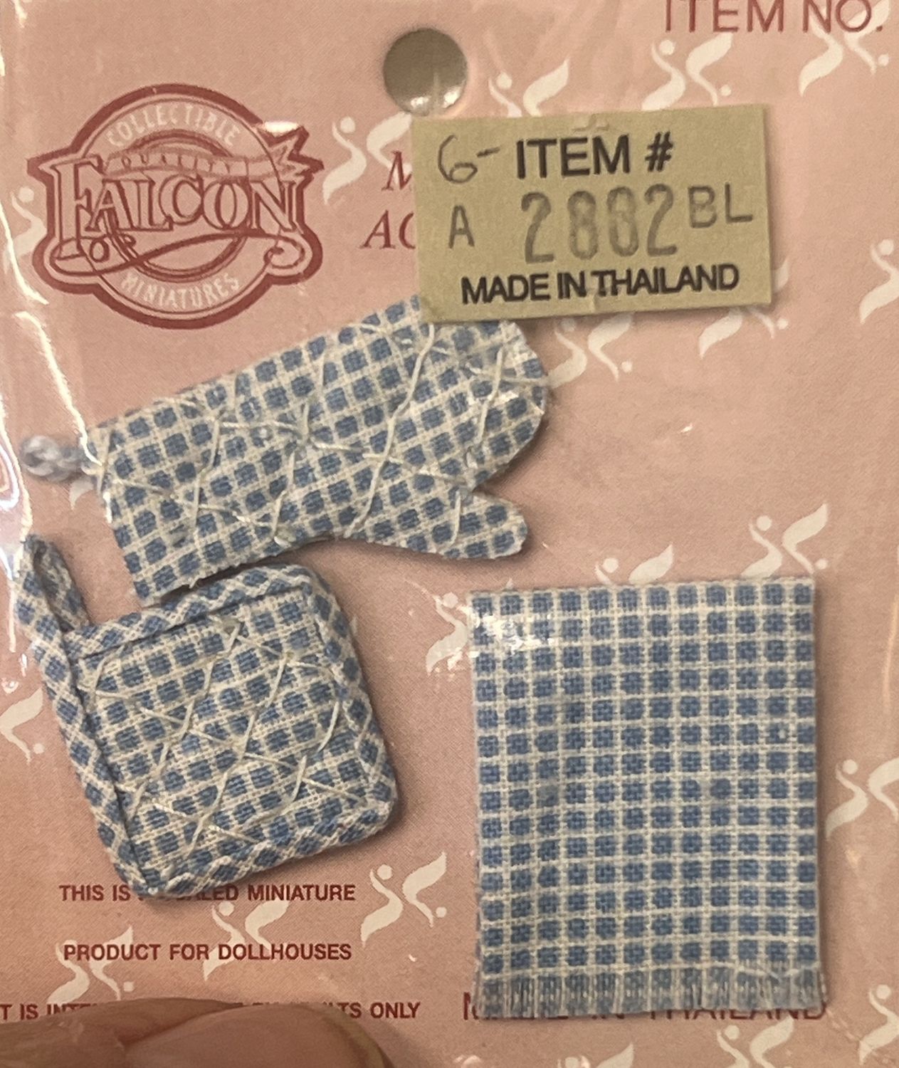 Hot mitt, pot holder, dish towel set